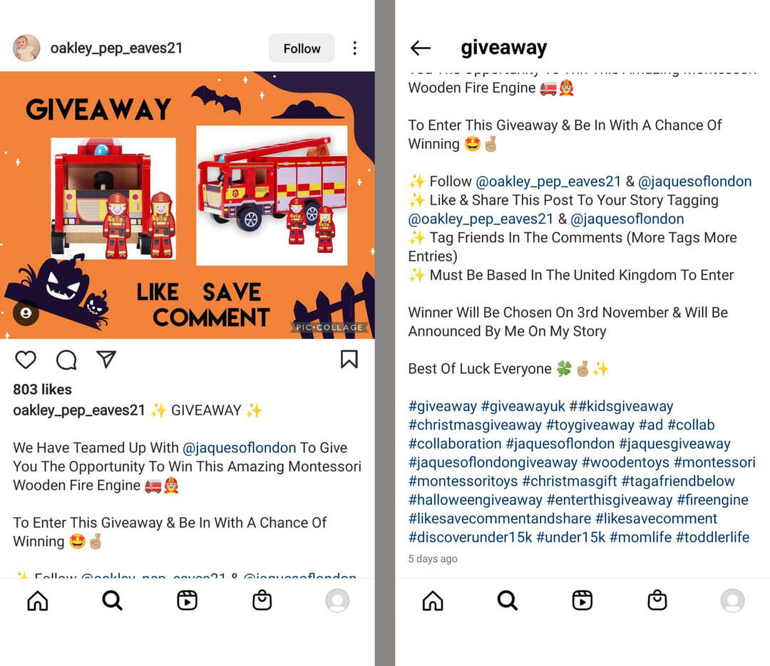 instagram-tactics-to-prestati-using-right-now-unapproved-giveaways-algorithm-spam-example-4