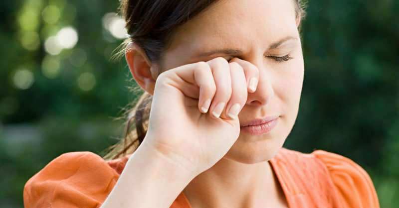 očna alergija može se vidjeti na tri načina