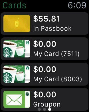 Starbucks kartica - Apple sat