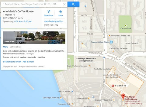 google maps poslovne informacije